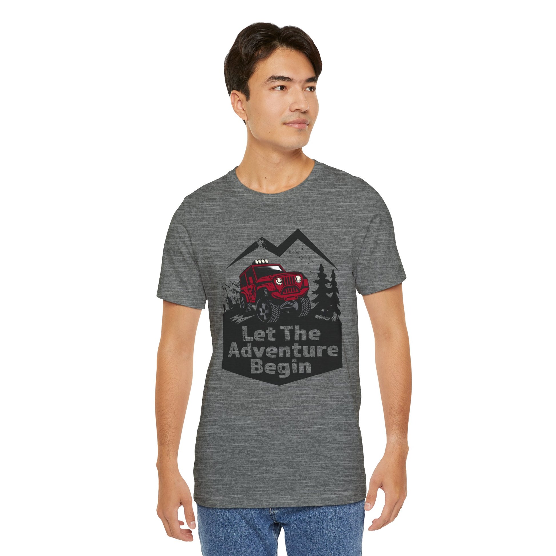 Let the Adventure Begin – Hidden Bigfoot Off-Road Jeep Tee