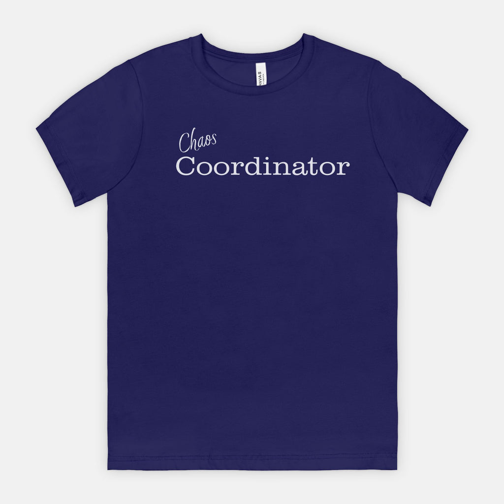 Chaos Coordinator Tee - White Text