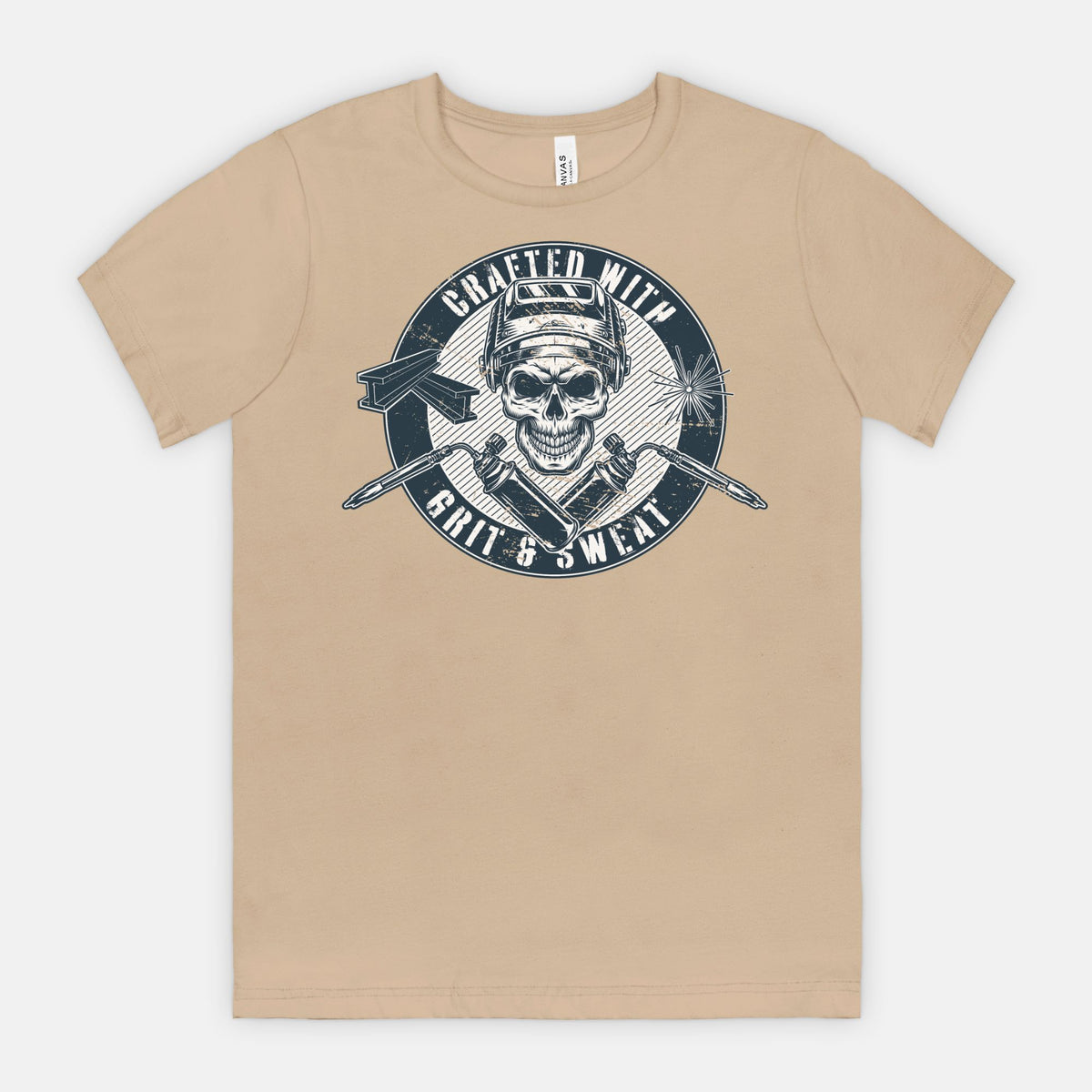 Crafted With Grit & Sweat Welding Shirt
