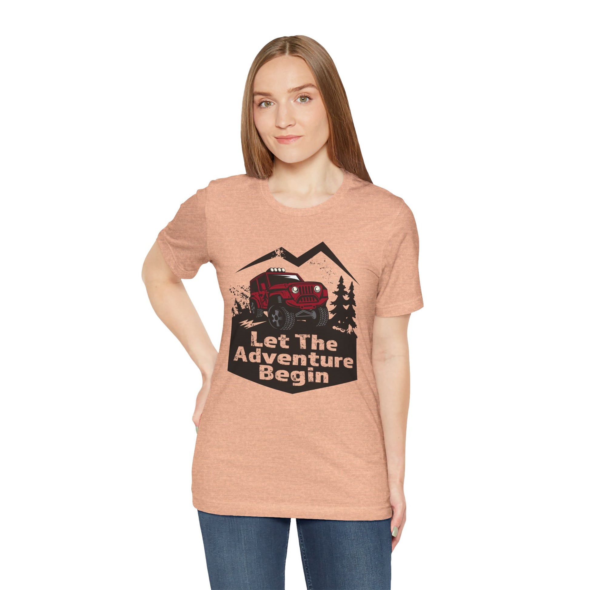 Let the Adventure Begin – Hidden Bigfoot Off-Road Jeep Tee