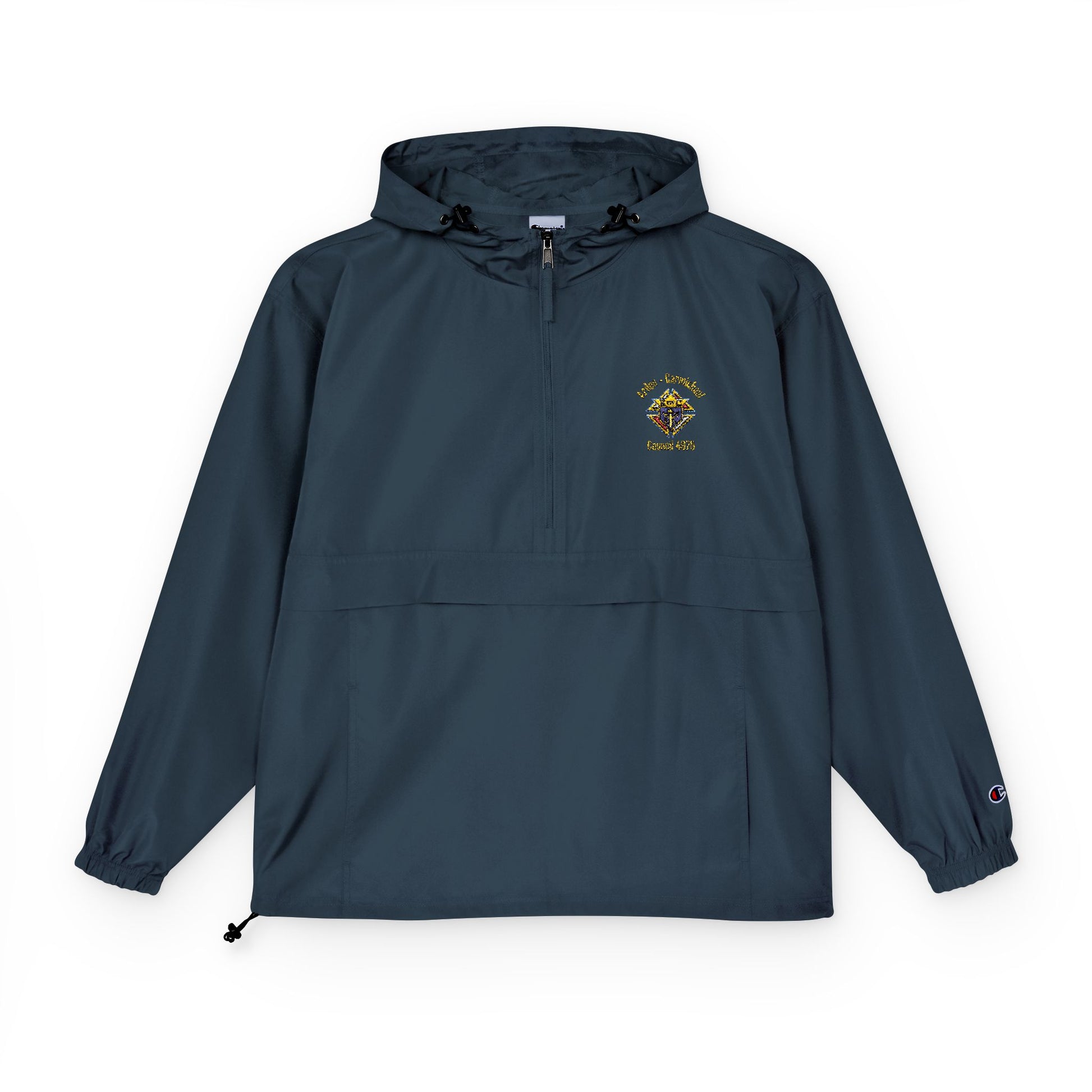 Champion Unisex Packable Anorak Jacket, Lightweight Windbreaker, Rain Jacket