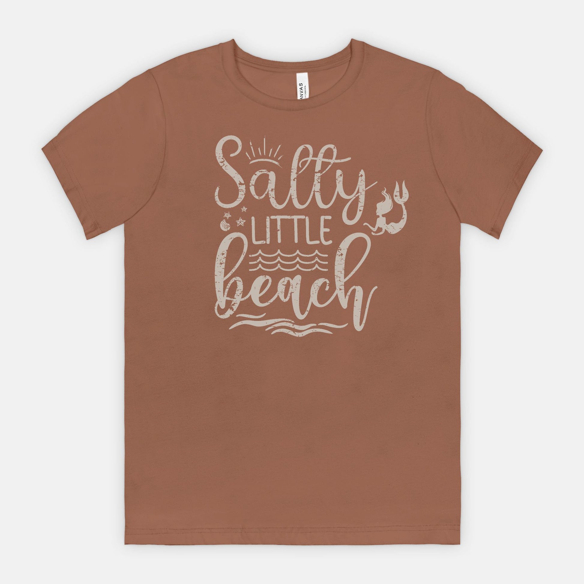 Salty Little Beach – Coastal Sass Tee
