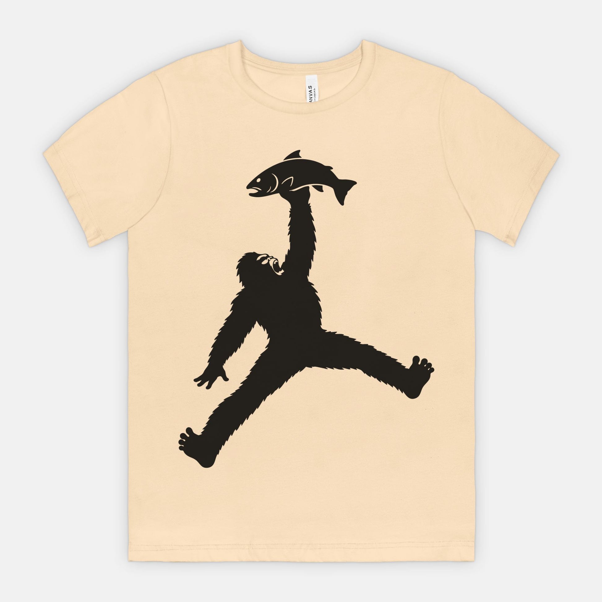Bigfoot Caught Dinner Graphic Tee