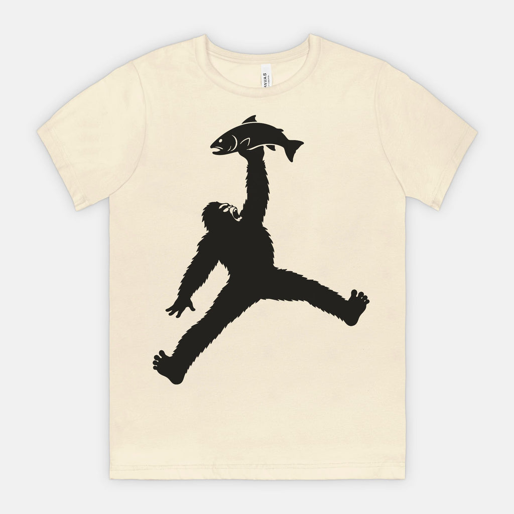Bigfoot Caught Dinner Graphic Tee
