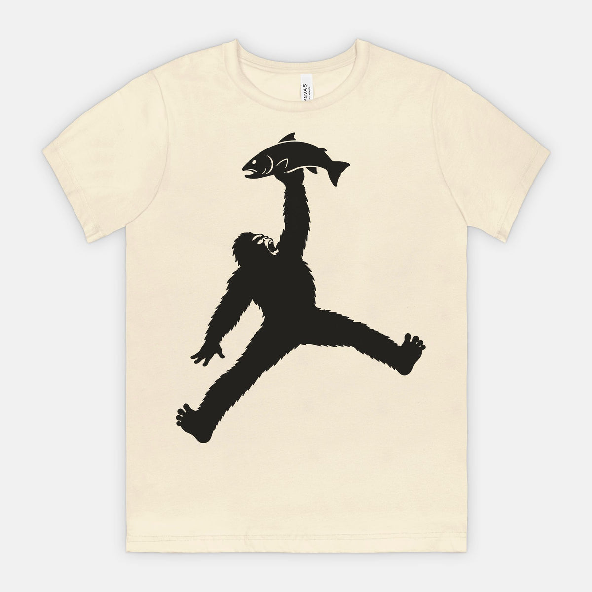 Bigfoot Caught Dinner Graphic Tee