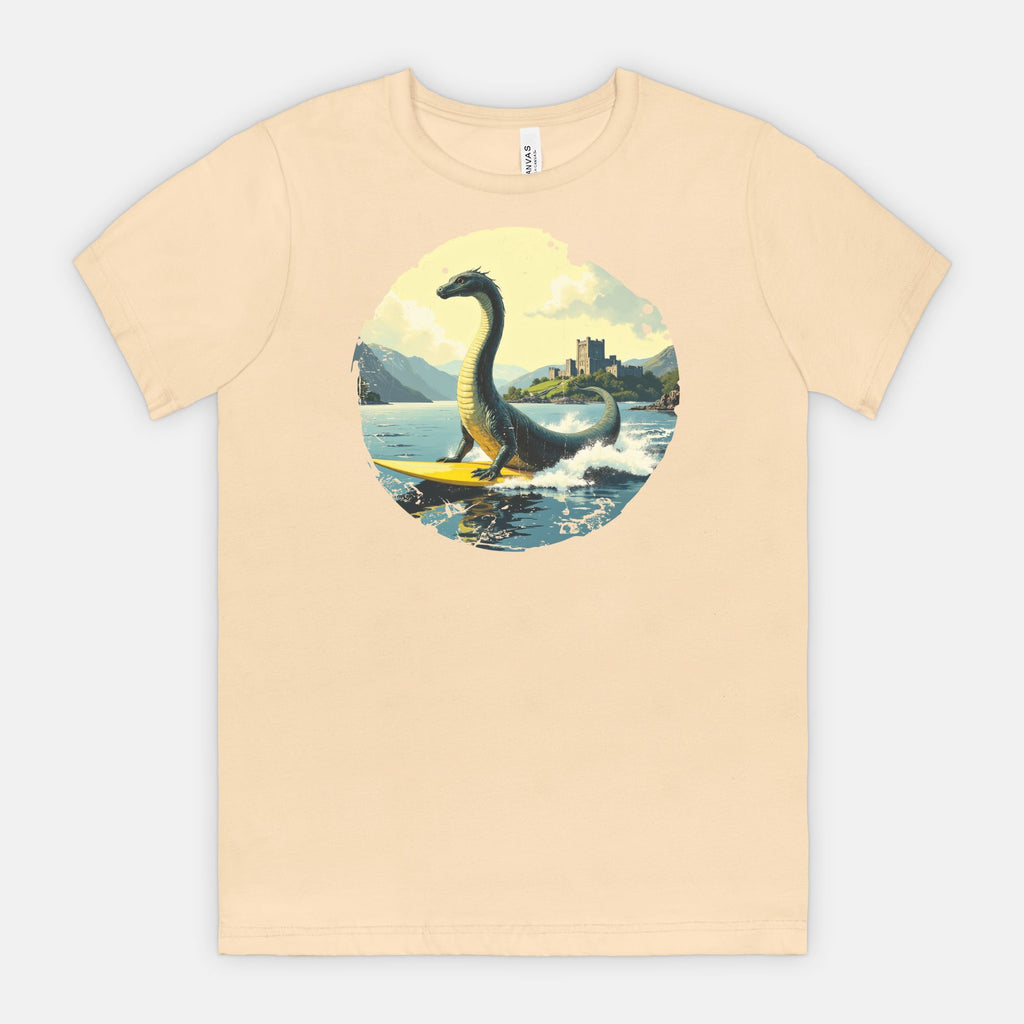 Loch Ness on Surfboard T-Shirt