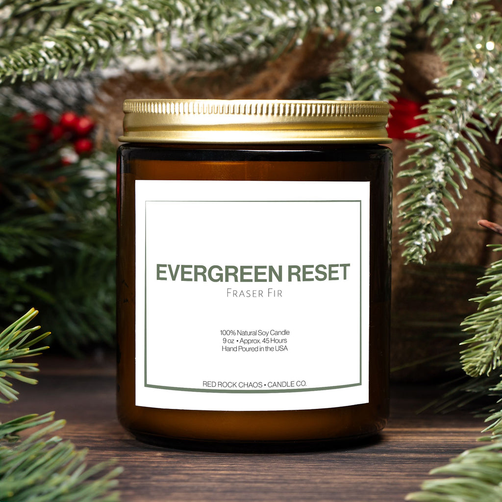 Evergreen Reset Fraser Fir 9 oz Soy Candle