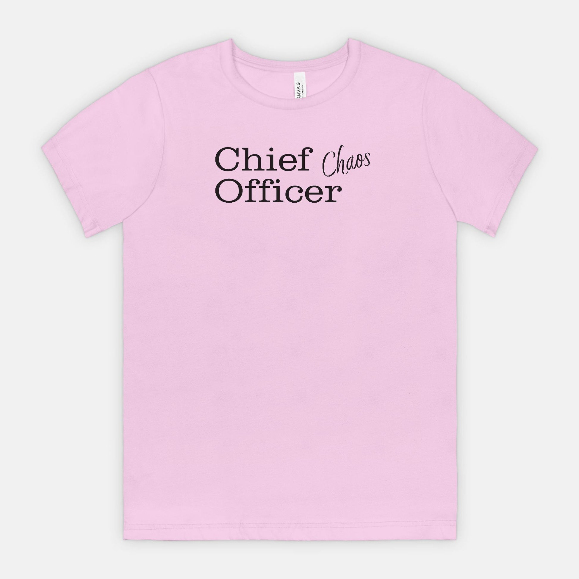 Chief Chaos Officer Tee - Black Text