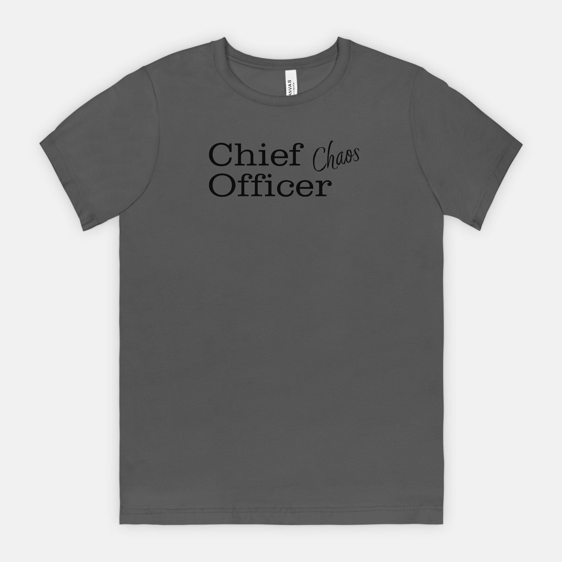 Chief Chaos Officer Tee - Black Text