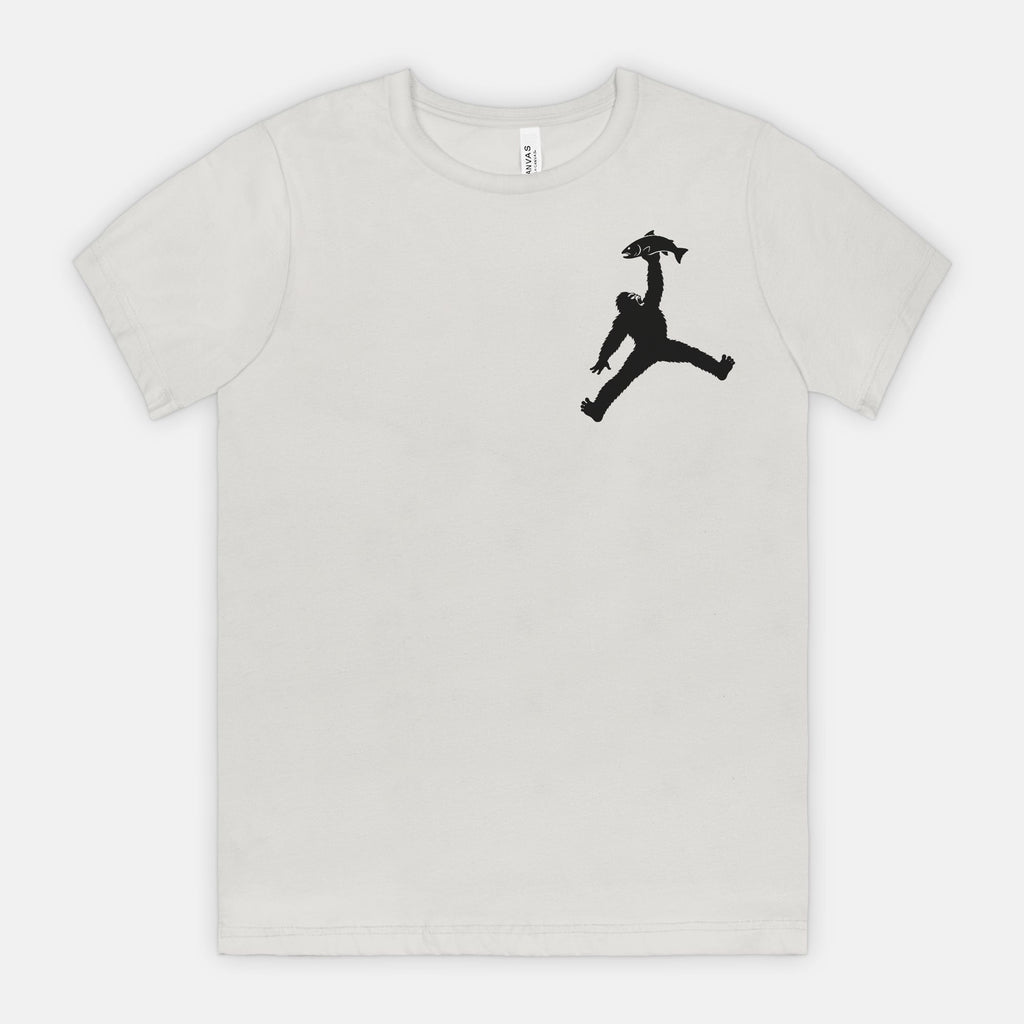 Bigfoot Caught Dinner Pocket Graphic Tee
