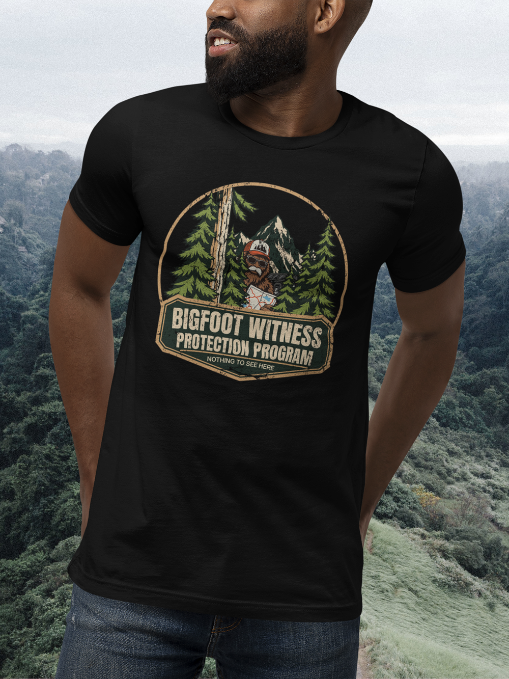 Bigfoot Witness Protection Program T-Shirt
