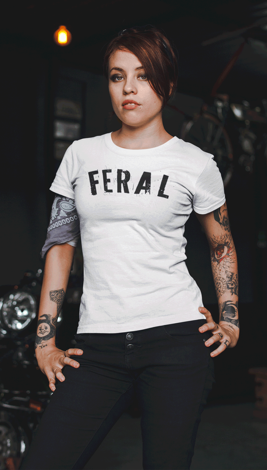 Red-Rock-Chaos-feral-graphic-tee-adult-White
