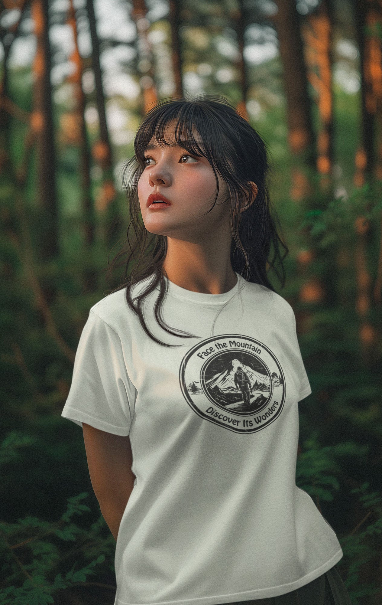 Red_Rock_Chaos_face-the-mountain-discover-its-wonders-tshirt-White