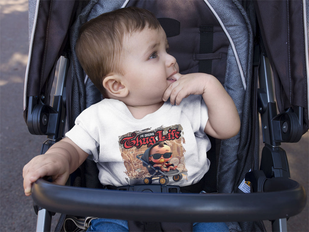 The Original Thug Life Toddler T-Shirt – Cool Baby Stroller Graphic