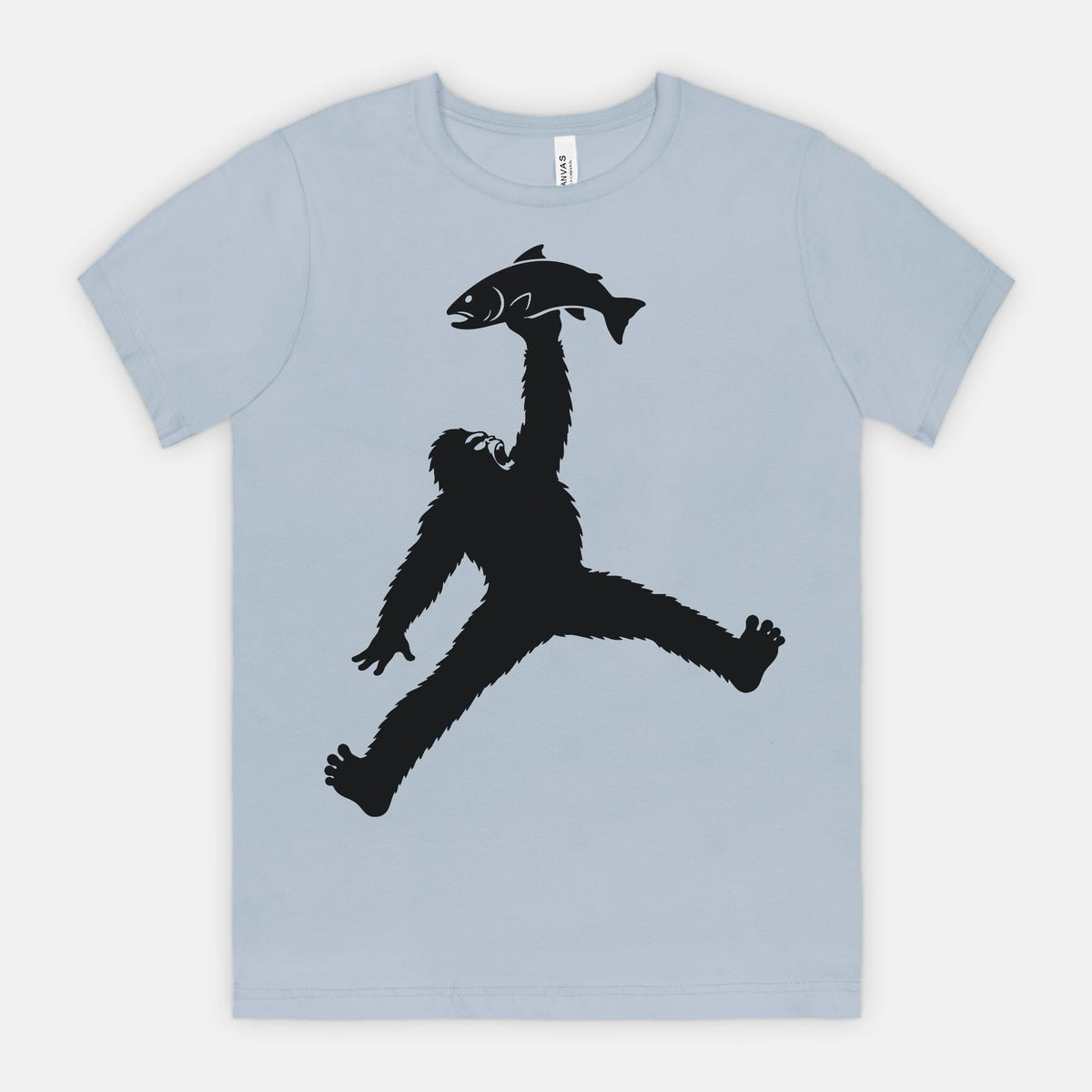 Bigfoot Caught Dinner Graphic Tee