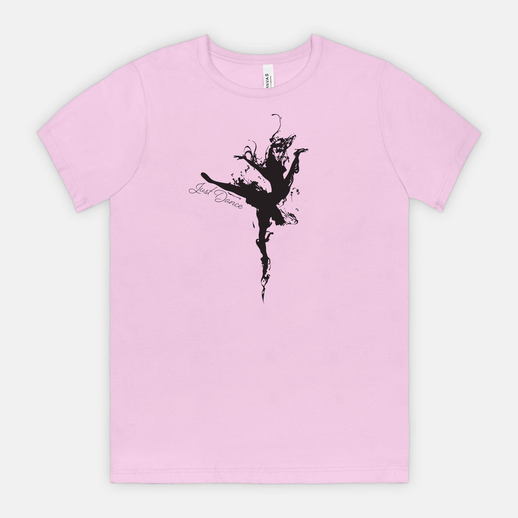 Just Dance – Artistic Ballerina Silhouette T-Shirt