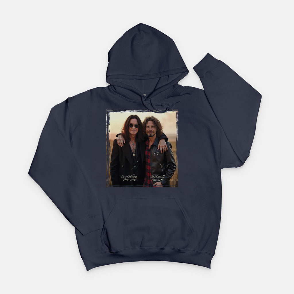 Chris Cornell & Ozzy Osbourne Tribute Hoodie – Legends Never Fade