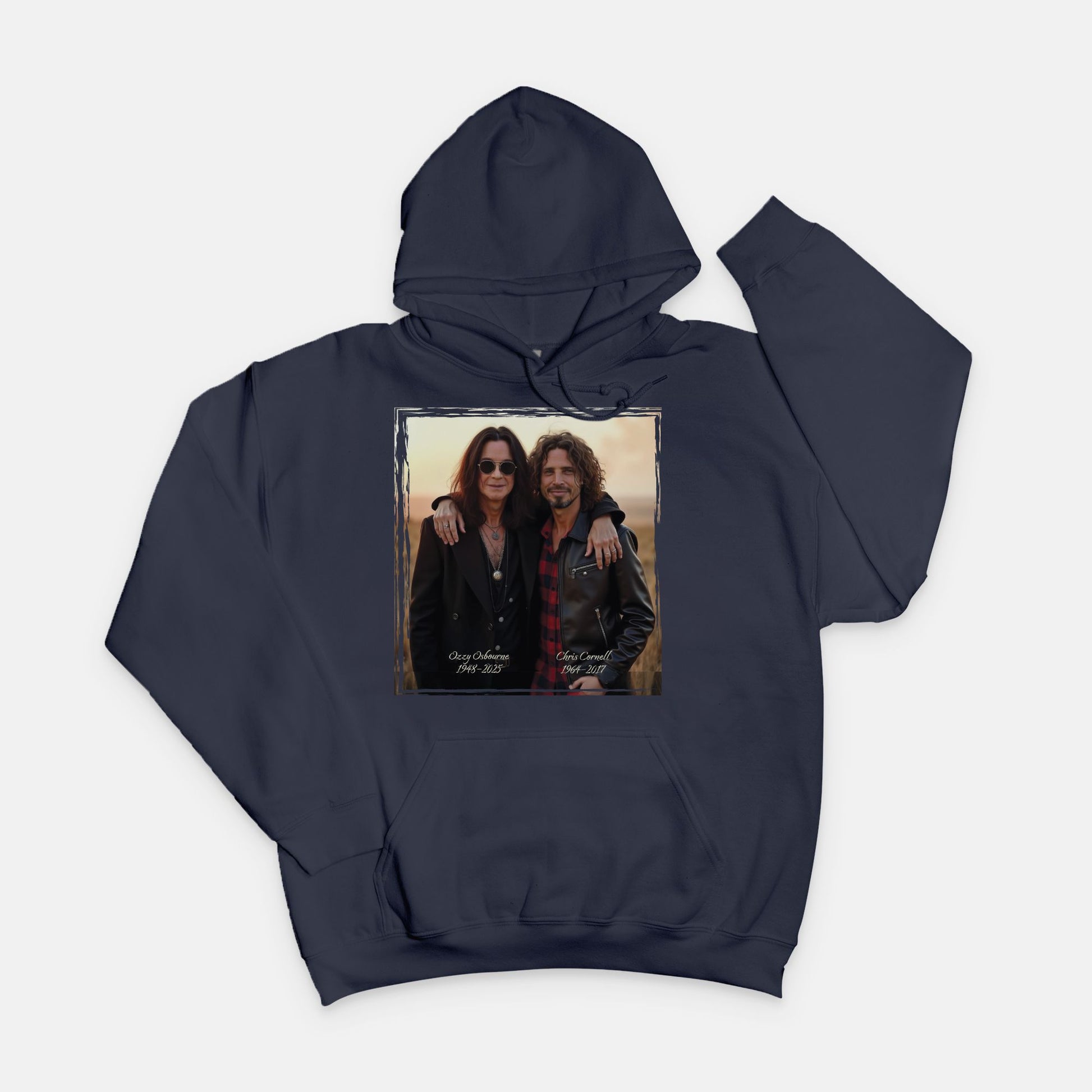 Chris Cornell & Ozzy Osbourne Tribute Hoodie – Legends Never Fade