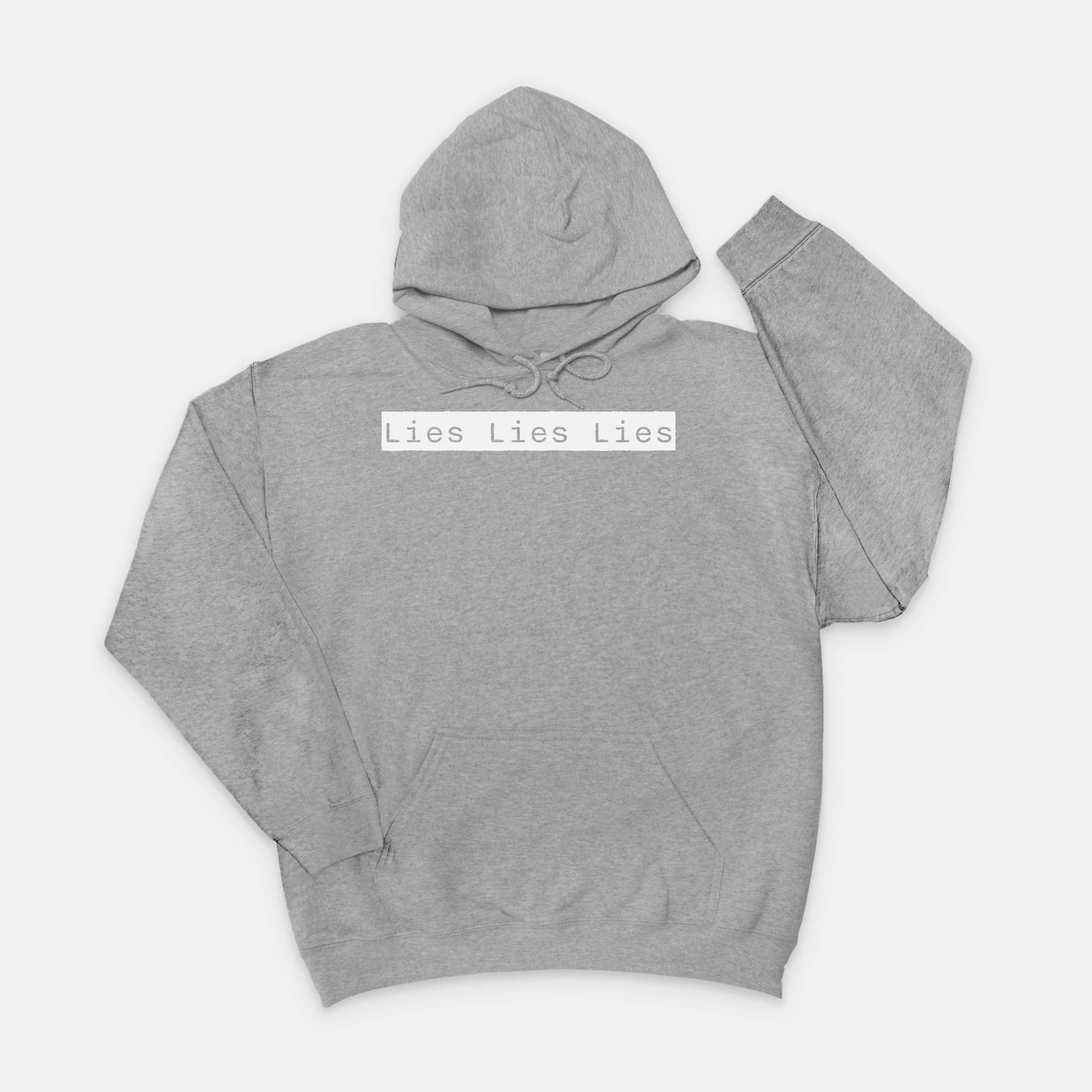 Lies, Lies, Lies | Bold Statement Graphic Hoodie