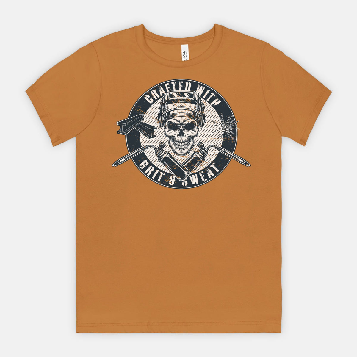 Crafted With Grit & Sweat Welding Shirt
