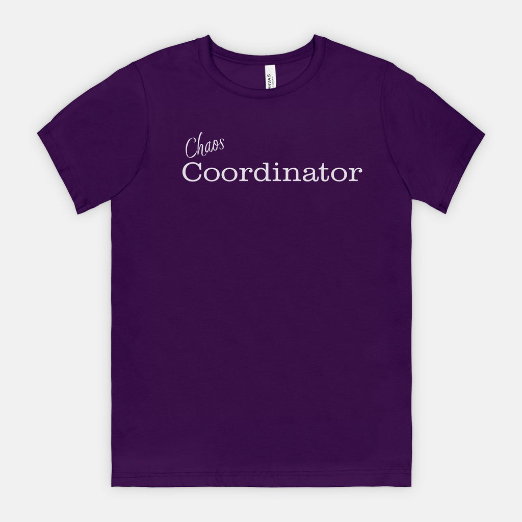 Chaos Coordinator Tee - White Text