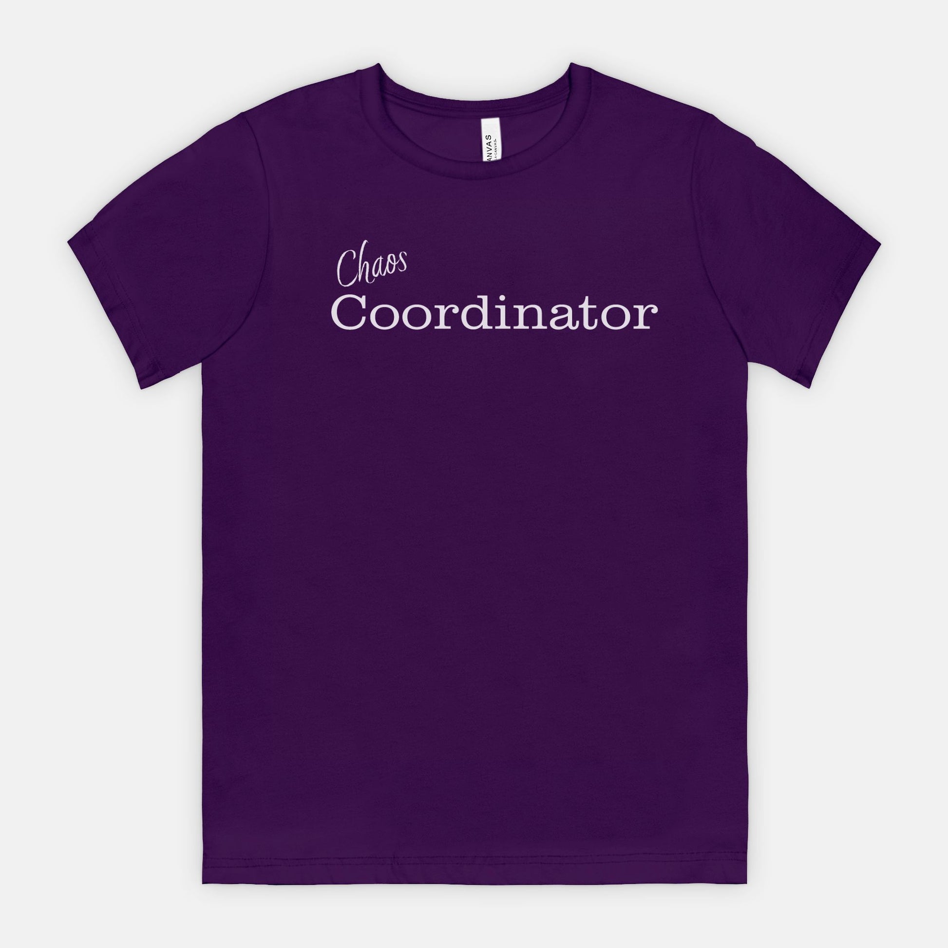 Chaos Coordinator Tee - White Text