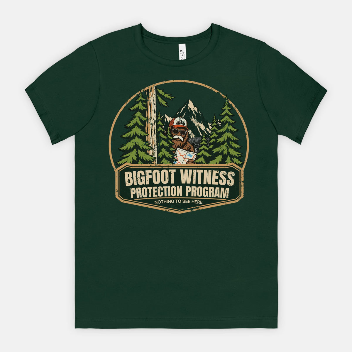 Bigfoot Witness Protection Program T-Shirt