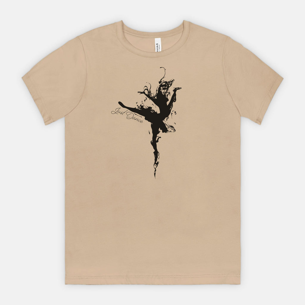 Just Dance – Artistic Ballerina Silhouette T-Shirt