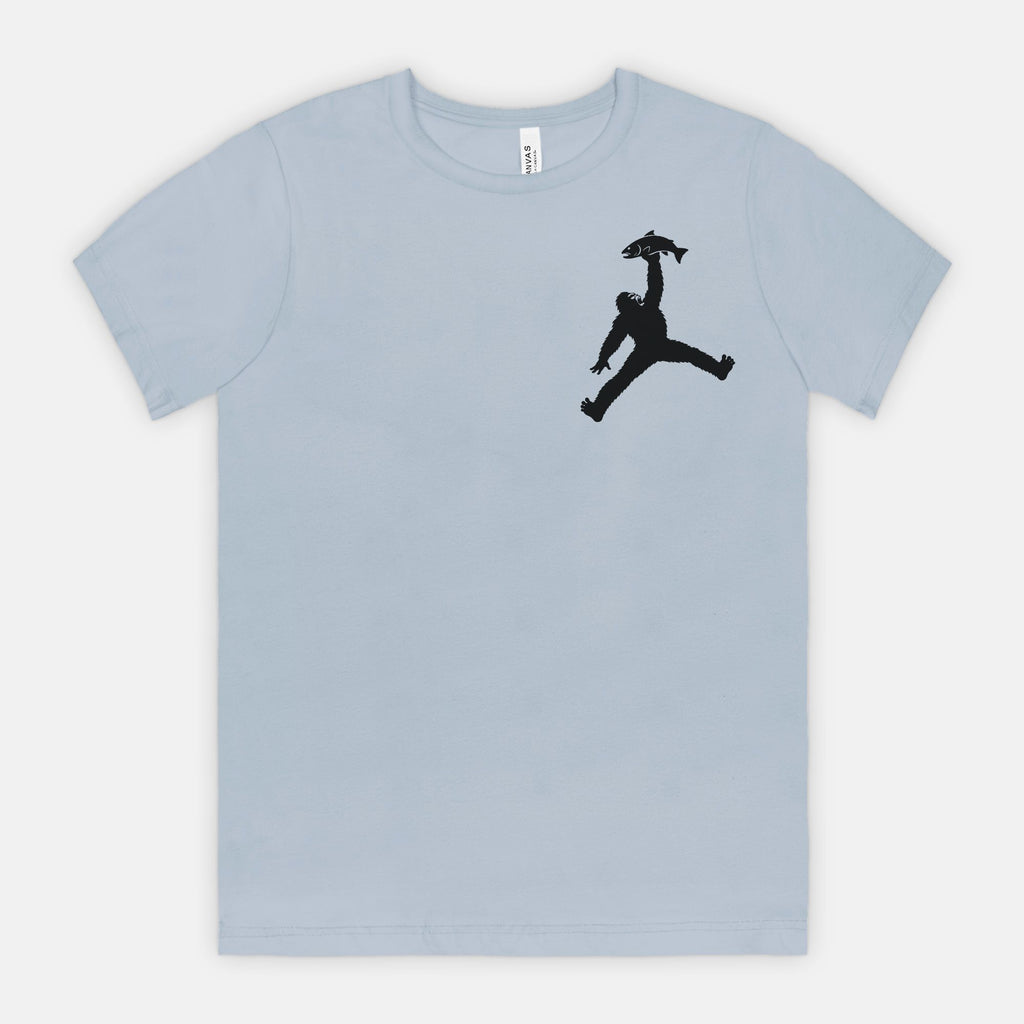 Bigfoot Caught Dinner Pocket Graphic Tee