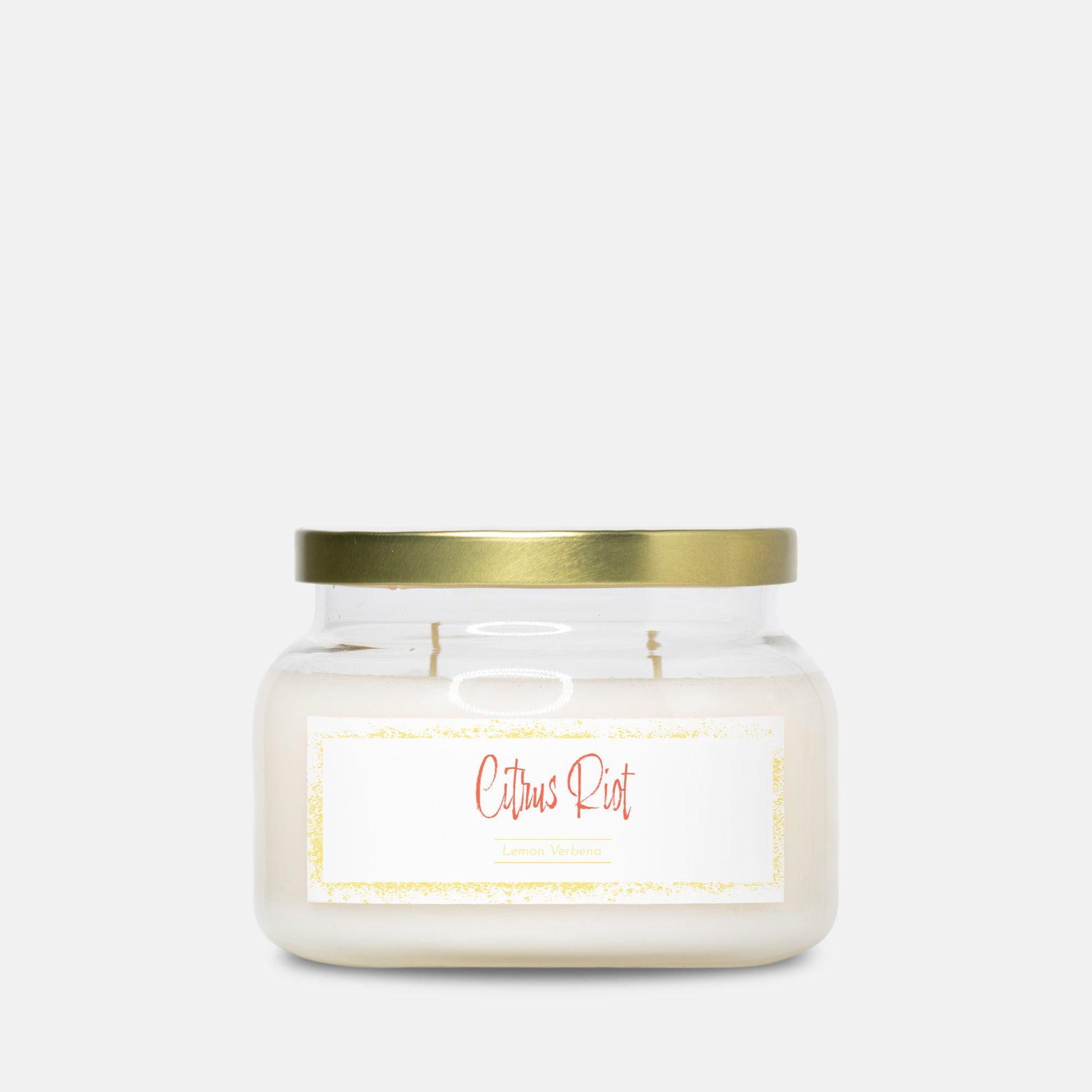Citrus Riot – Lemon Verbena Soy Candle (12oz)