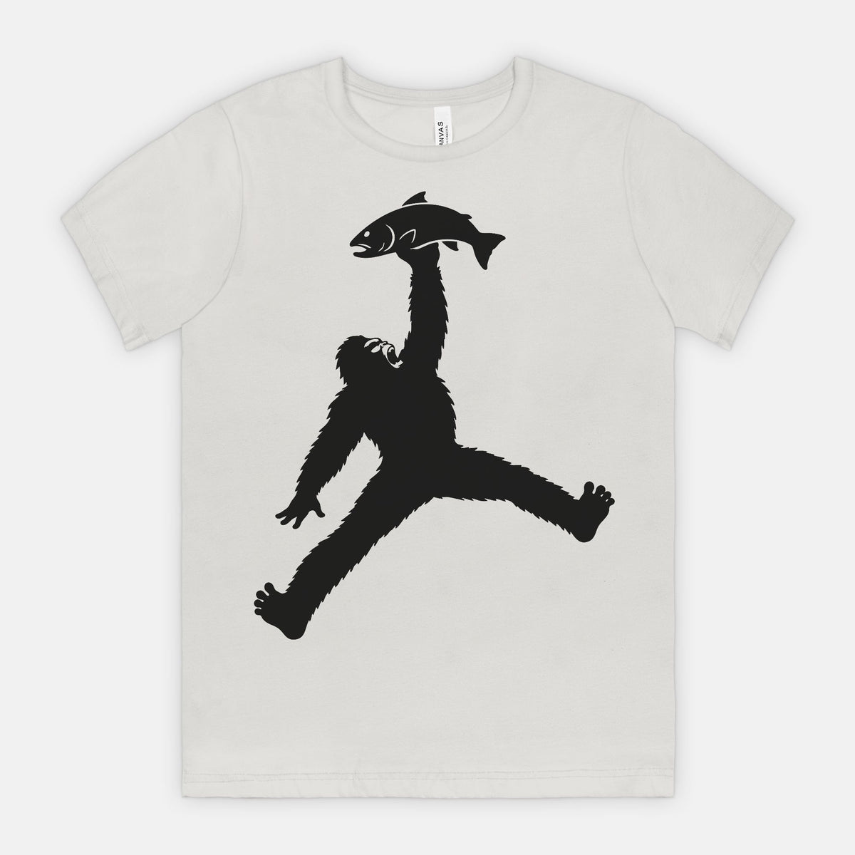 Bigfoot Caught Dinner Graphic Tee