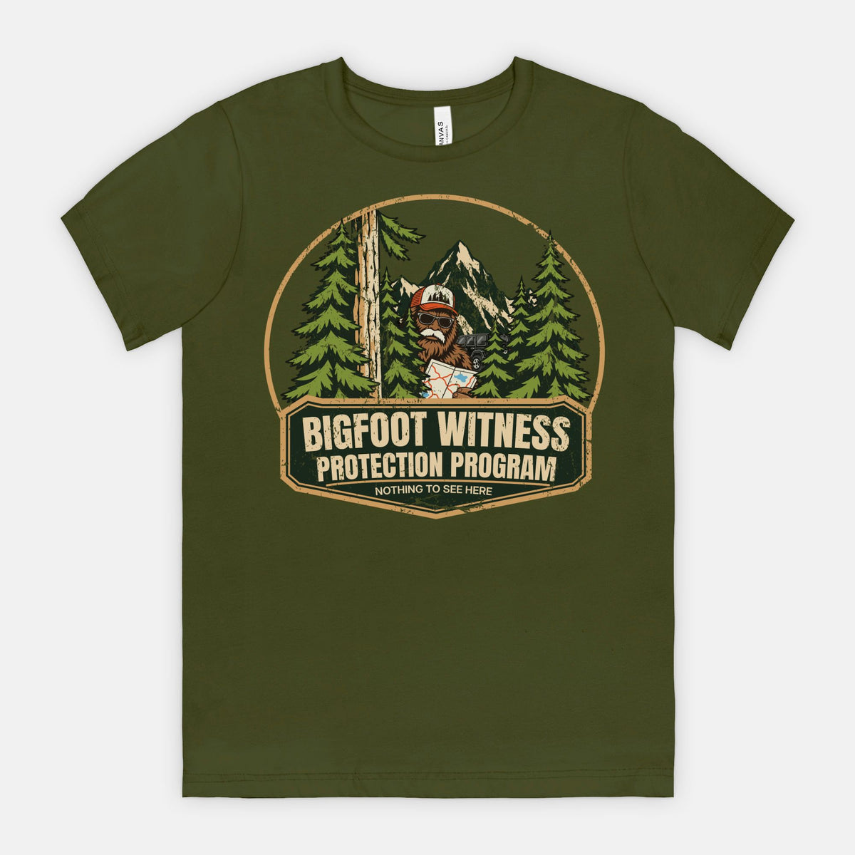 Bigfoot Witness Protection Program T-Shirt