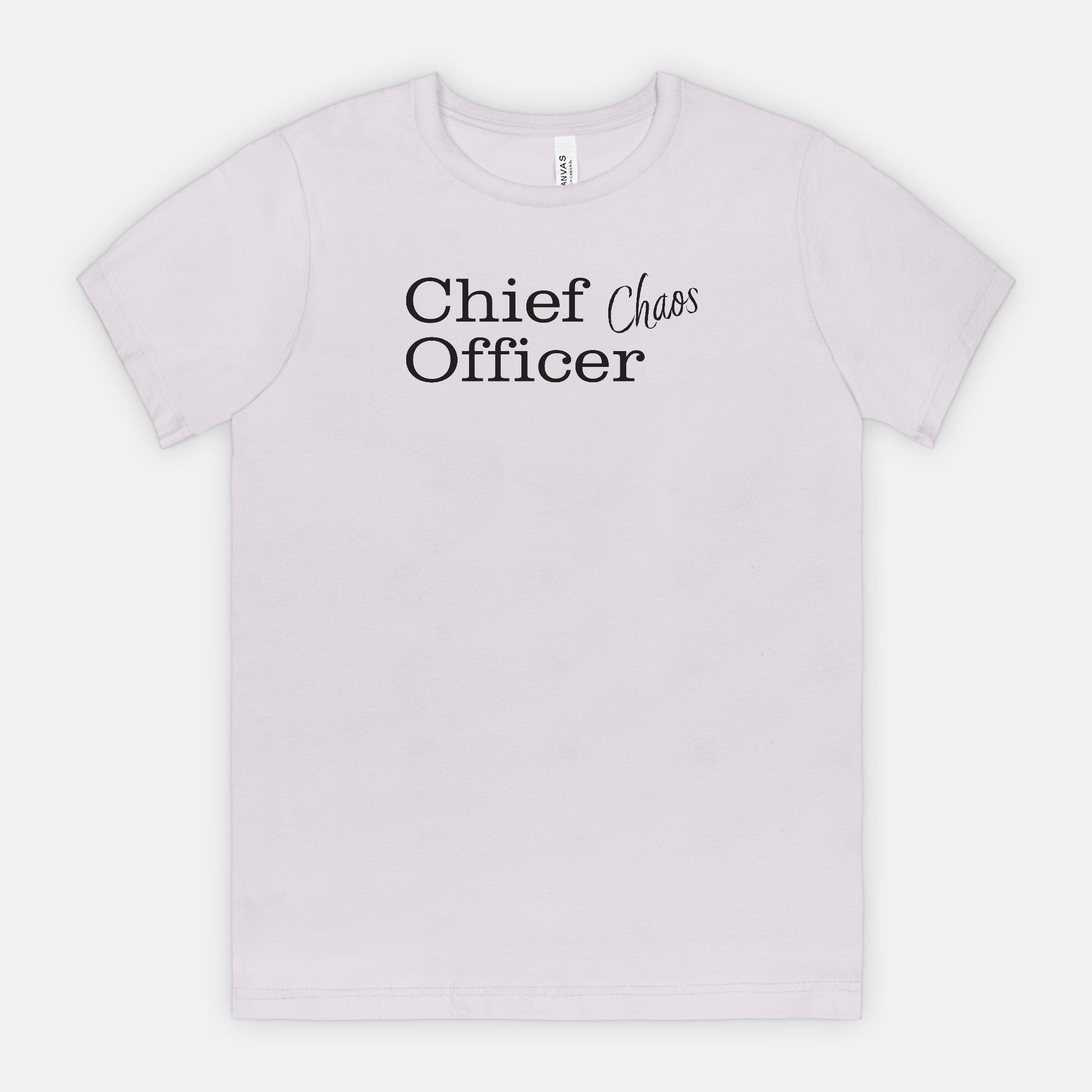 Chief Chaos Officer Tee - Black Text