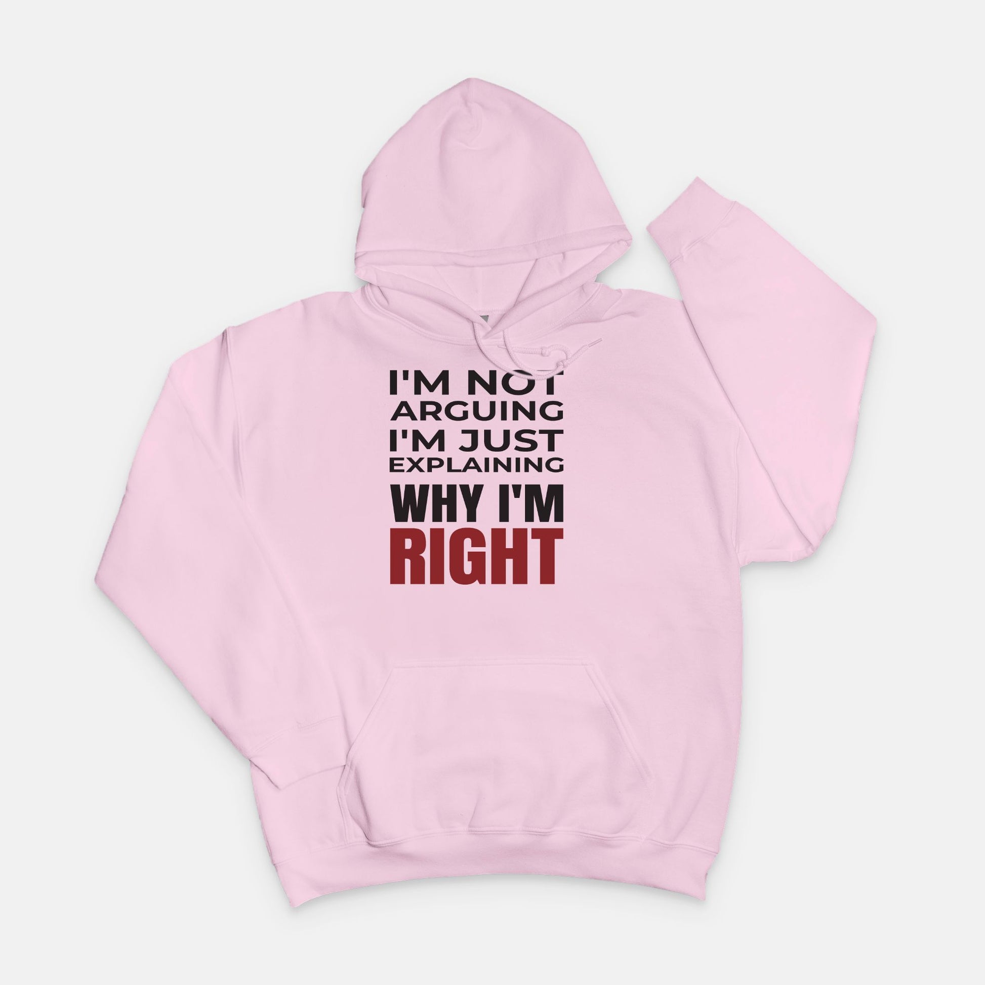I’m Not Arguing I’m Just Explaining Why I’m Right Hoodie
