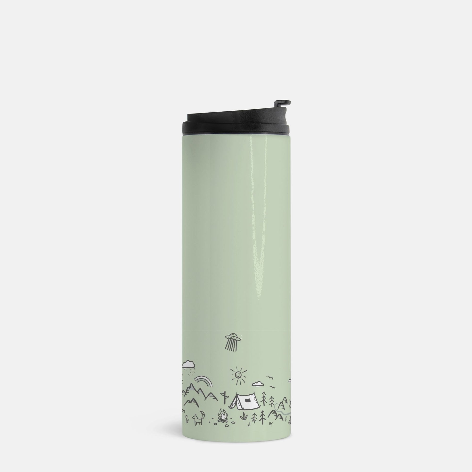 Bigfoot Camping Chaos Tumbler – Outdoor Adventure