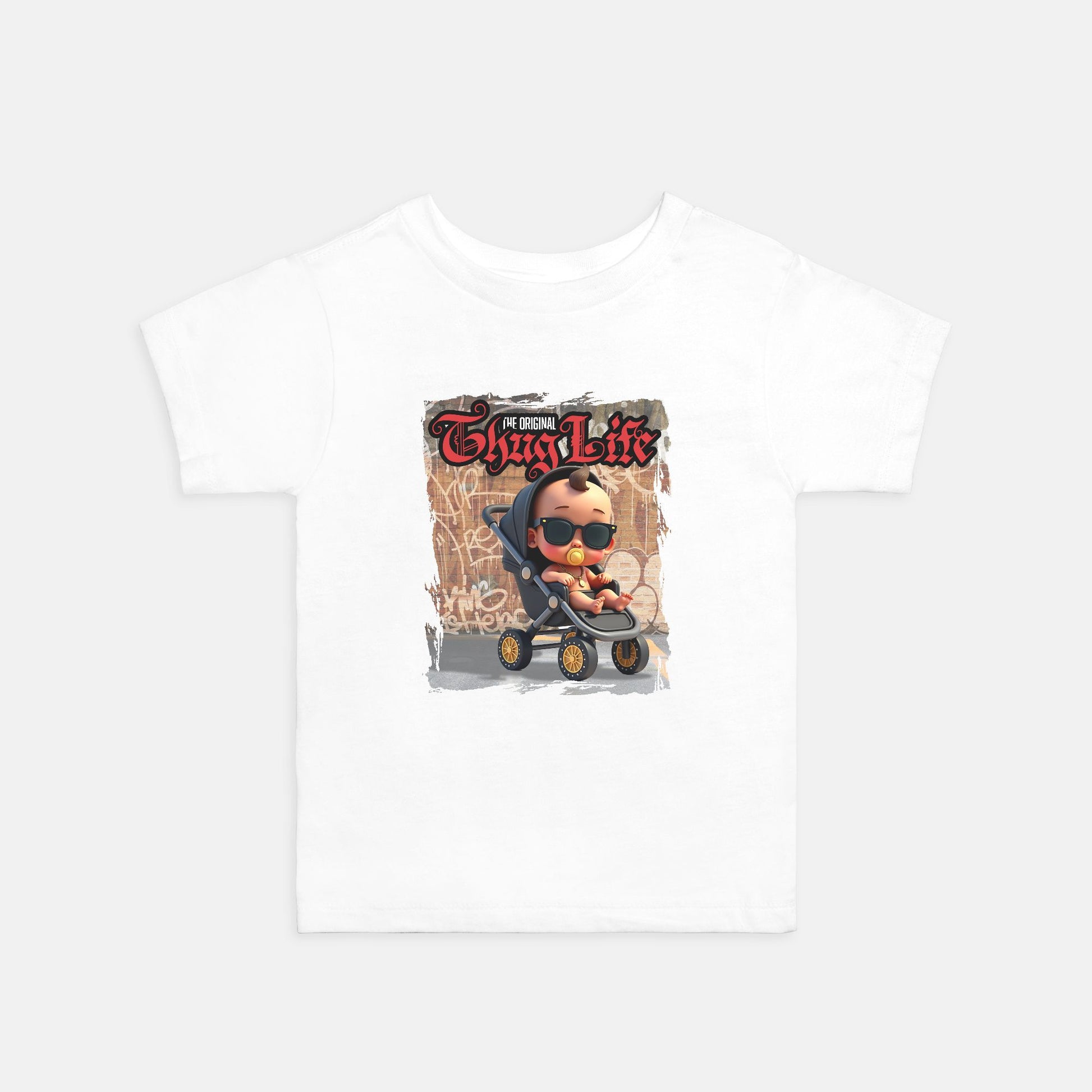 The Original Thug Life Toddler T-Shirt – Cool Baby Stroller Graphic