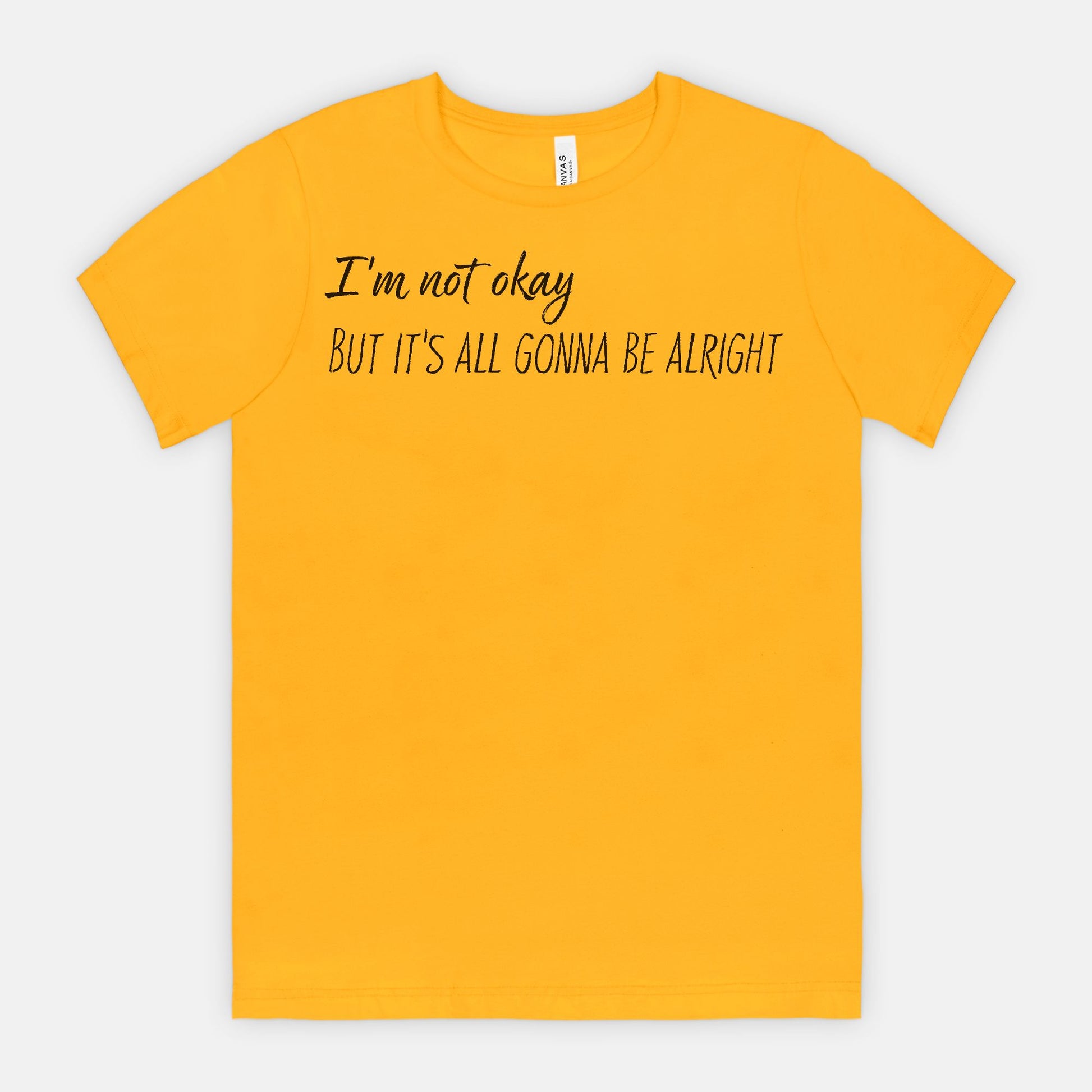 Not Okay But Alright – Mental Health Awareness T-Shirt