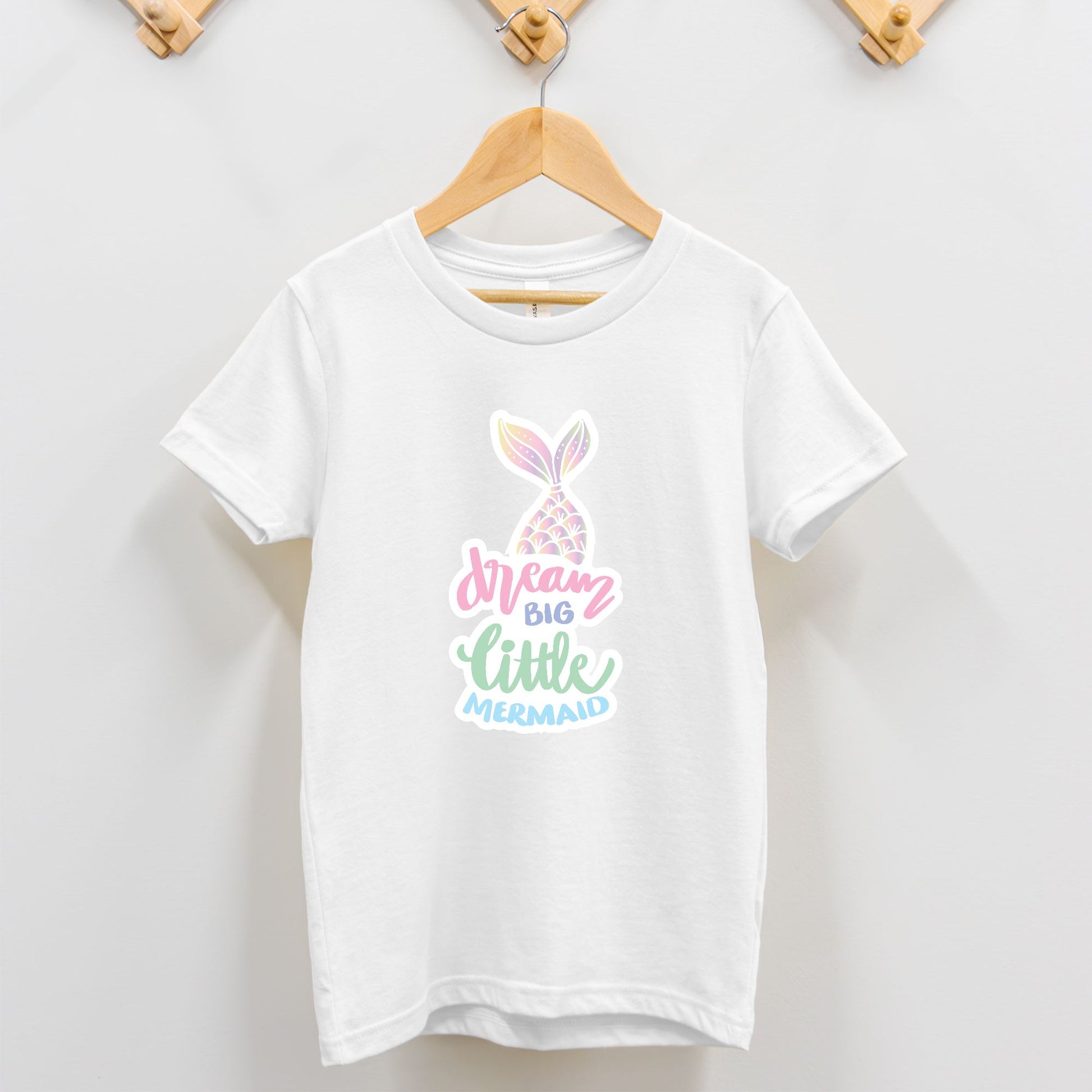 Dream Big Little Mermaid Toddler Tee
