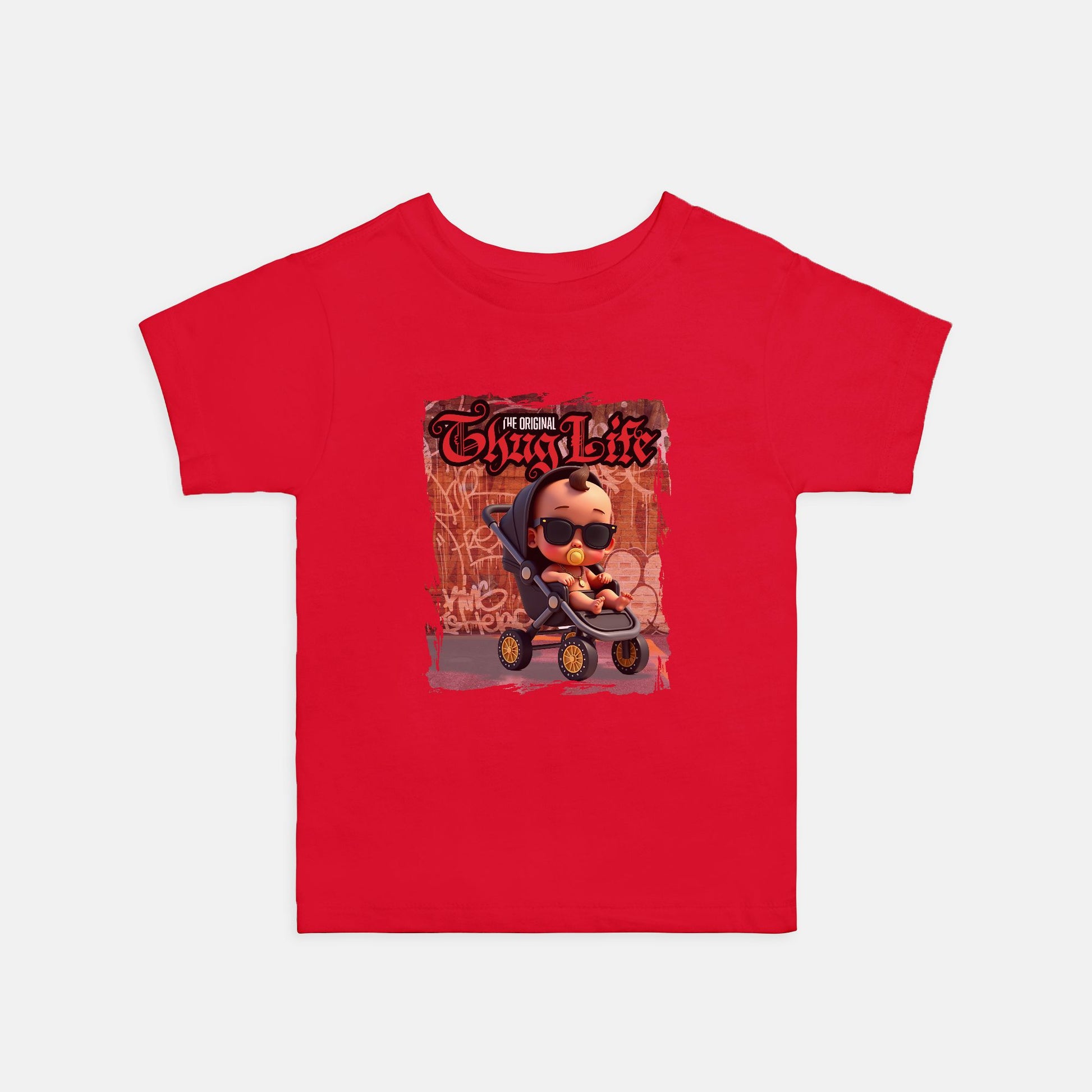 The Original Thug Life Toddler T-Shirt – Cool Baby Stroller Graphic