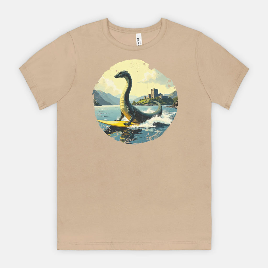 Loch Ness on Surfboard T-Shirt