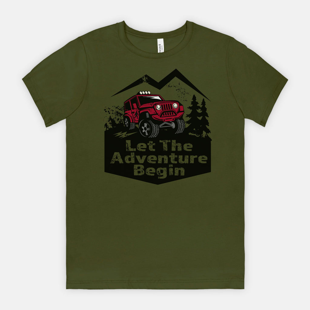 Let the Adventure Begin – Hidden Bigfoot Off-Road Tee