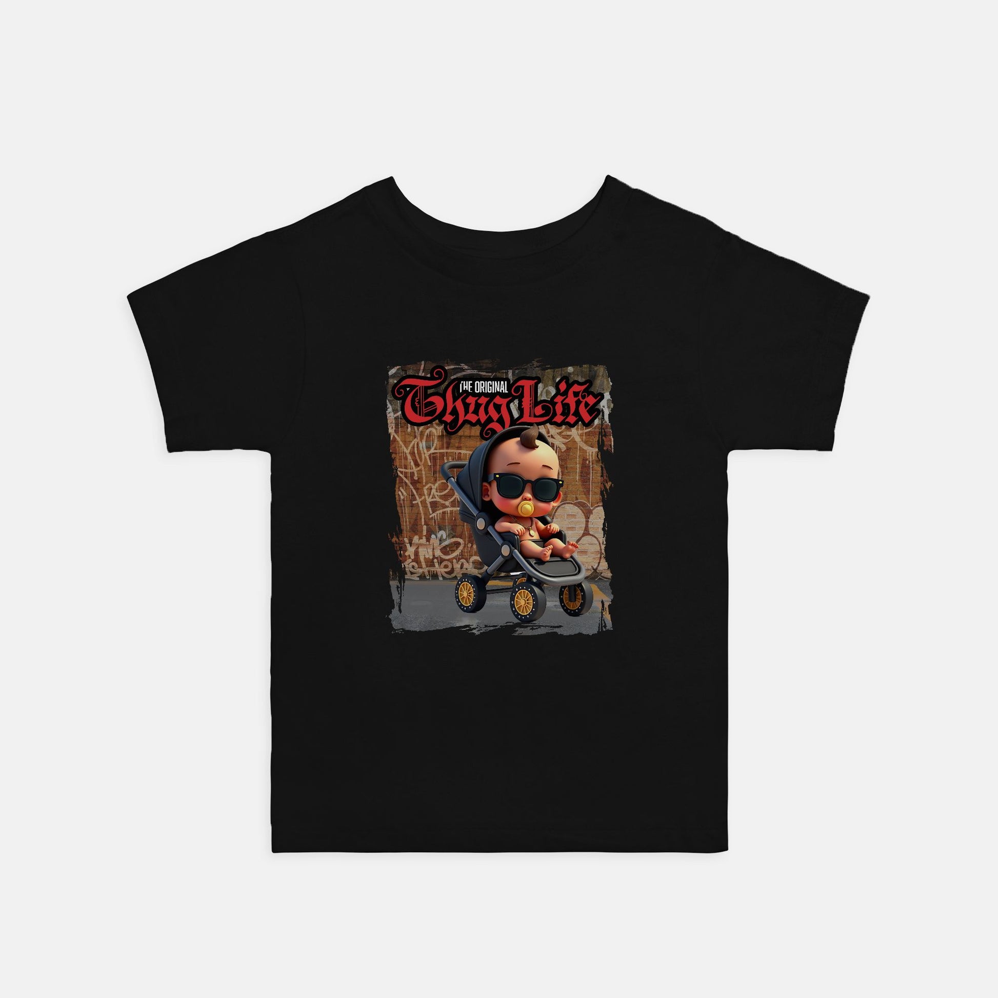 The Original Thug Life Toddler T-Shirt – Cool Baby Stroller Graphic