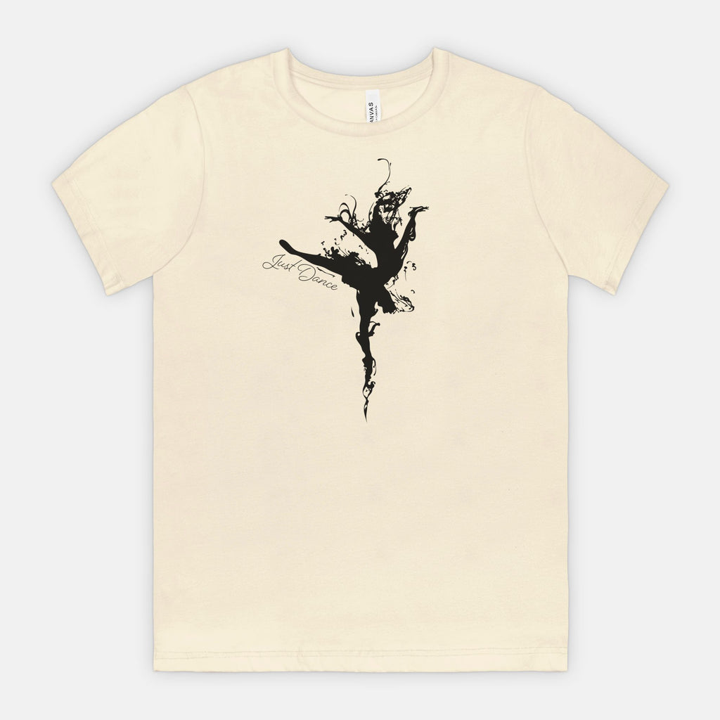 Just Dance – Artistic Ballerina Silhouette T-Shirt