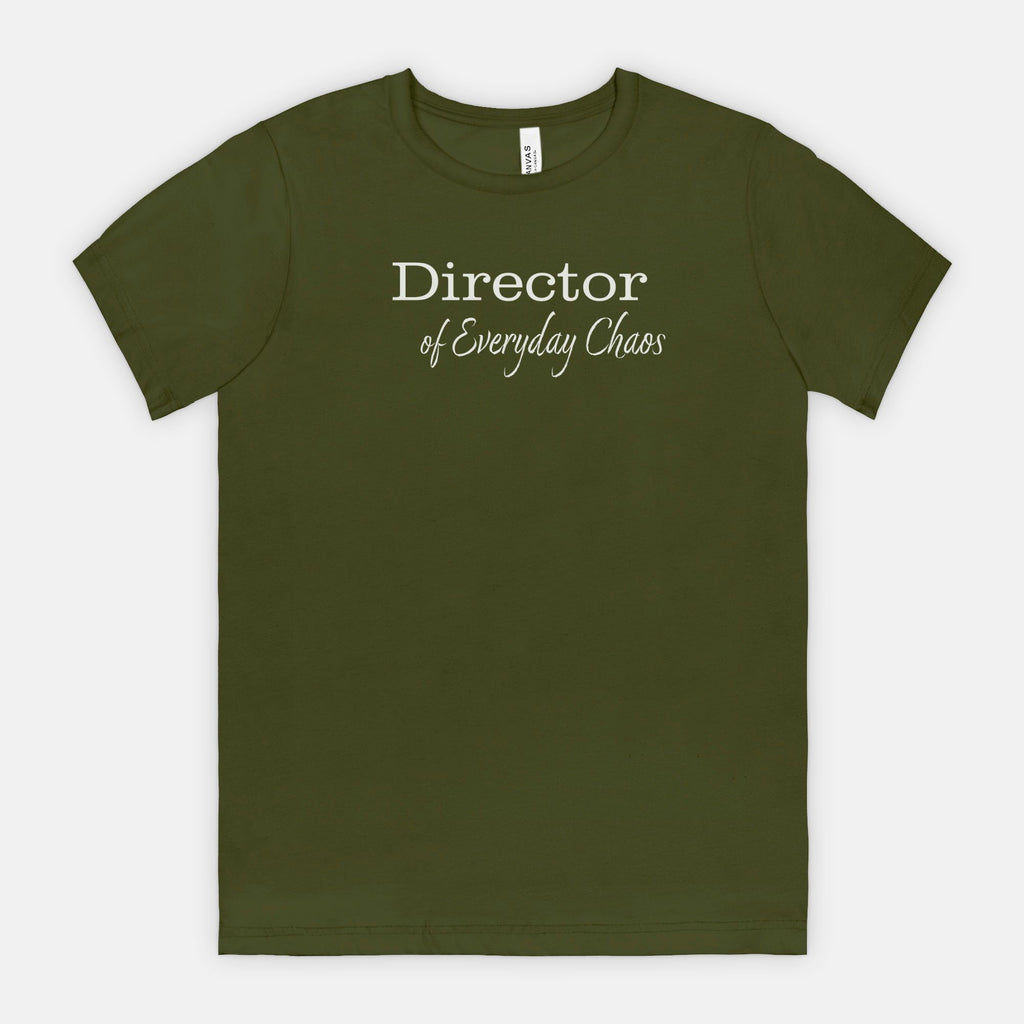 Director of Everyday Chaos - White Text