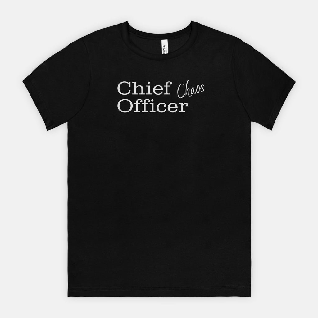 Chief Chaos Officer Tee - White Text