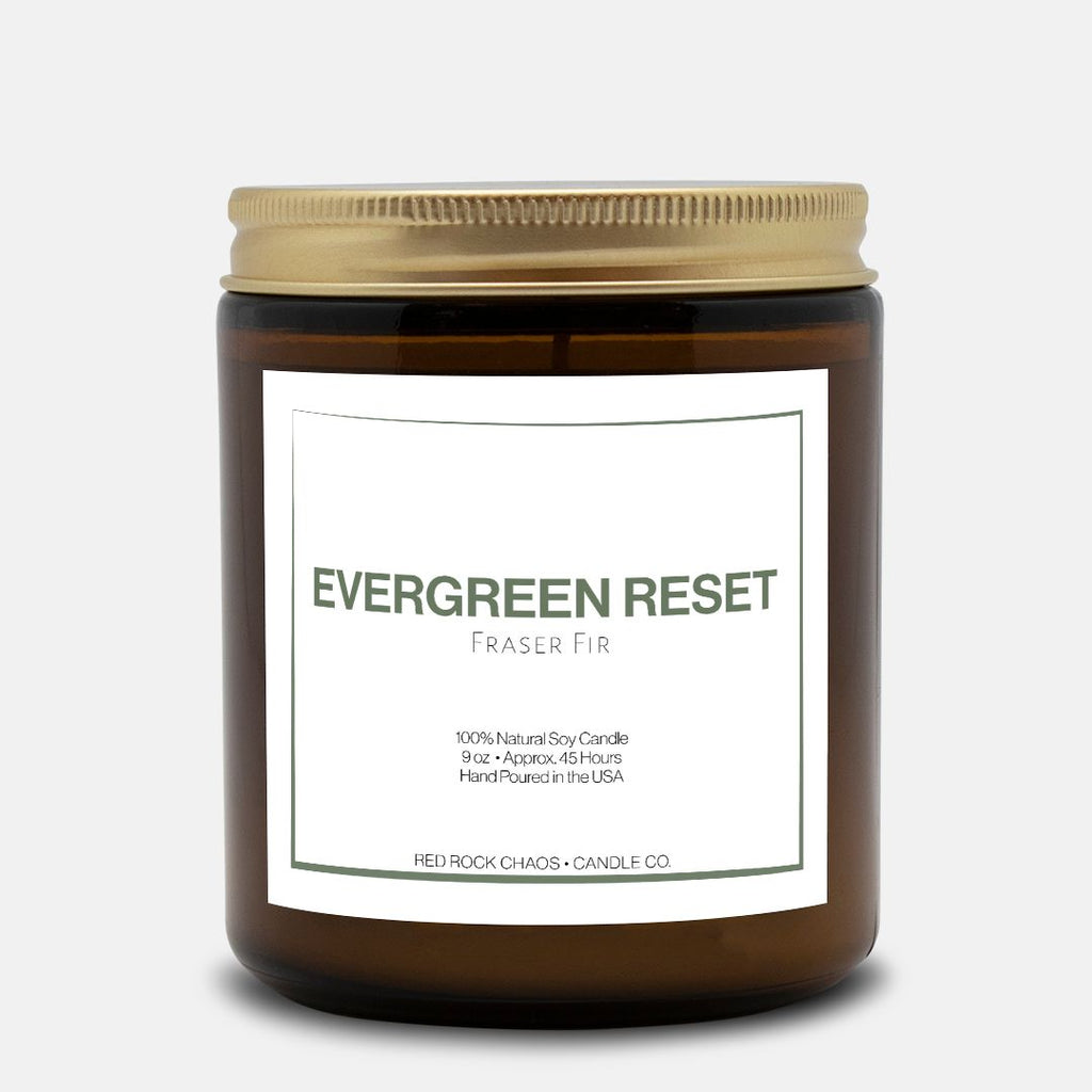 Evergreen Reset Fraser Fir 9 oz Soy Candle