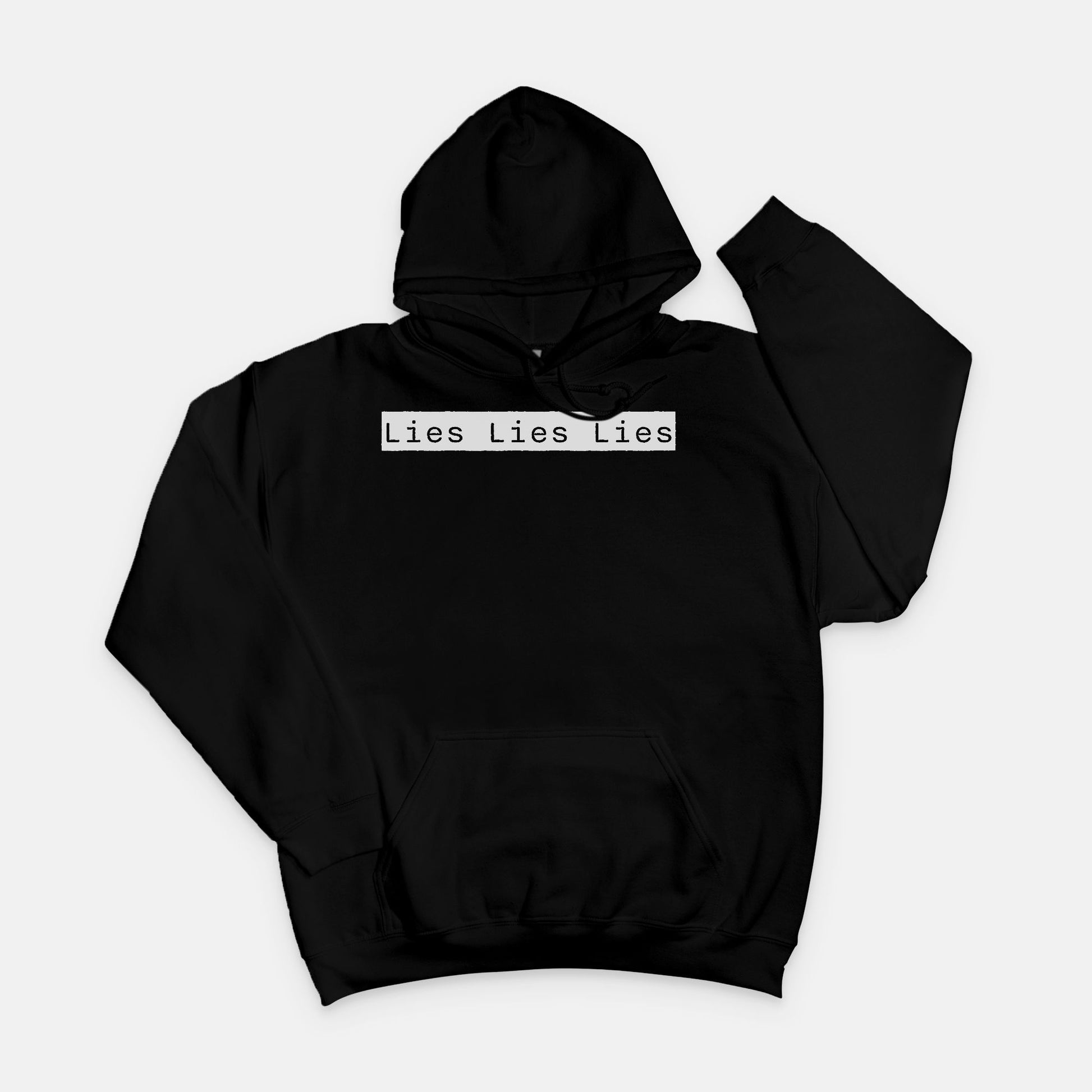 Lies, Lies, Lies | Bold Statement Graphic Hoodie