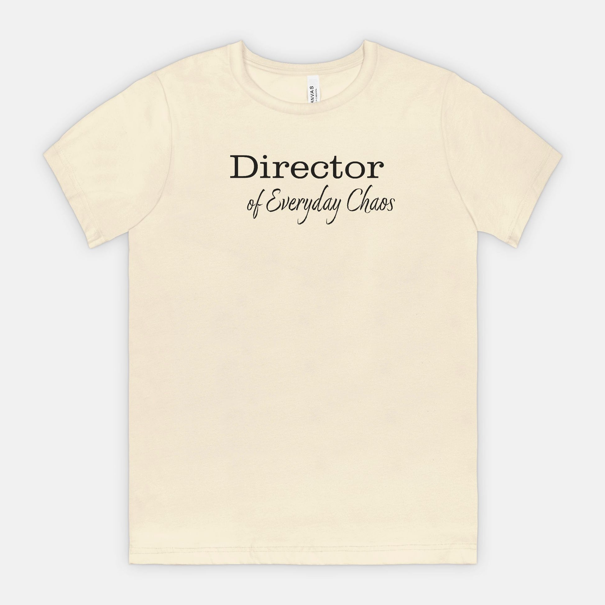 Director of Everyday Chaos - Black Text
