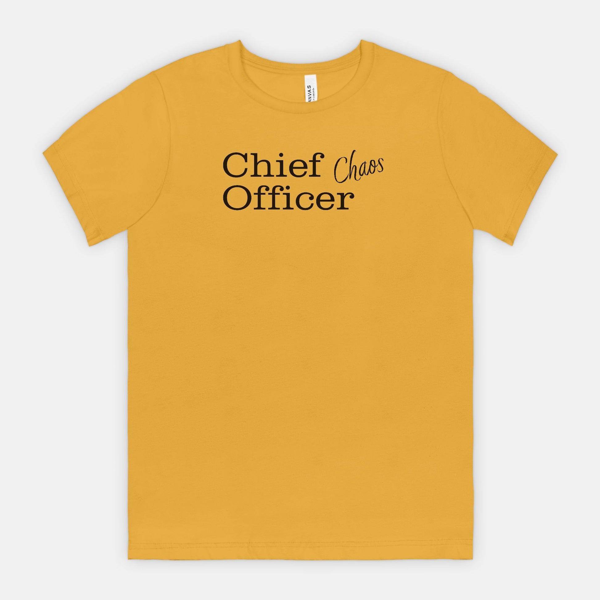 Chief Chaos Officer Tee - Black Text