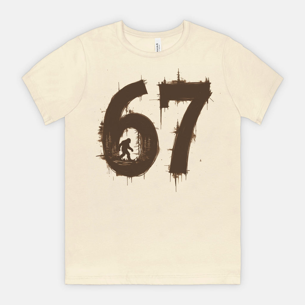 67 Bigfoot Sepia Graphic Tee